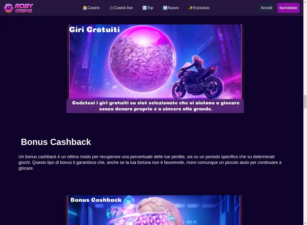 Roby Casino Giri Gratuiti Bonus Casino